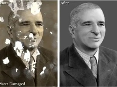 Photos restored